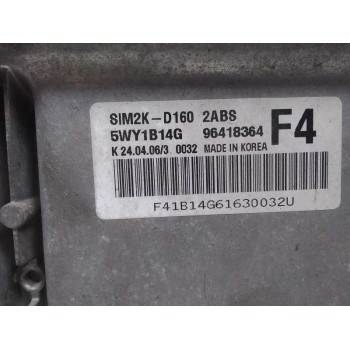 Recambio de centralita motor uce para chevrolet epica lt referencia OEM IAM 96418364  