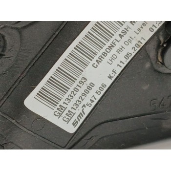 Recambio de retrovisor derecho para opel insignia a (g09) 2.0 cdti (68) referencia OEM IAM 13320193  