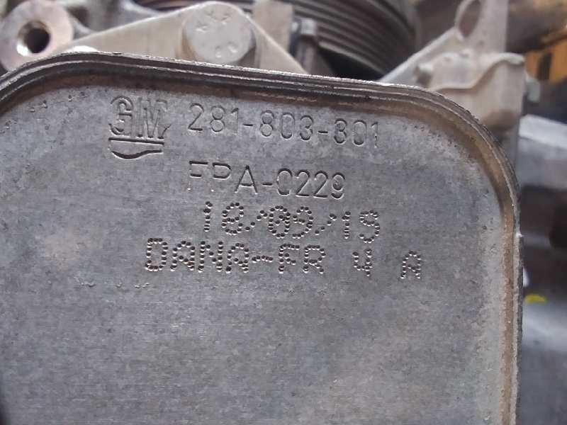 Recambio de enfriador aceite motor para opel astra k lim. 5türig dynamic referencia OEM IAM 281803301  