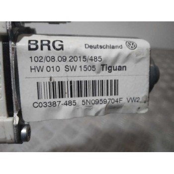 Recambio de motor elevalunas trasero derecho para volkswagen tiguan (5n2) advance bluemotion referencia OEM IAM 5N0959704F  