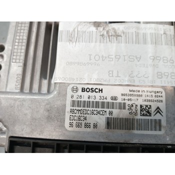 Recambio de centralita motor uce para peugeot 3008 confort referencia OEM IAM 0281013334  