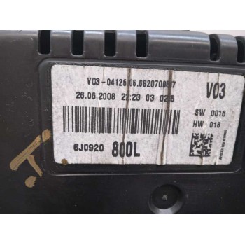 Recambio de cuadro instrumentos para seat ibiza (6j5) 1.9 tdi referencia OEM IAM 6J0920800L  