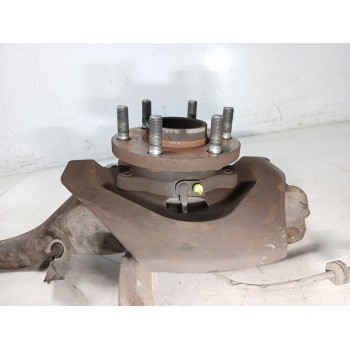 Recambio de mangueta delantera izquierda para nissan navara np300 (d40) 2.5 dci 4wd referencia OEM IAM 40015eb040  