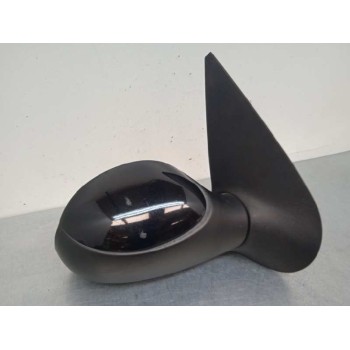 Recambio de retrovisor derecho para peugeot 206+ básico referencia OEM IAM 96725799XT NEGRO 7 CABLES CON SONDA