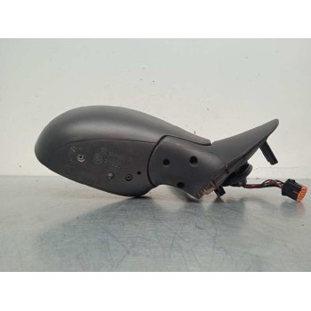 Recambio de retrovisor derecho para peugeot 206+ básico referencia OEM IAM 96725799XT NEGRO 7 CABLES CON SONDA