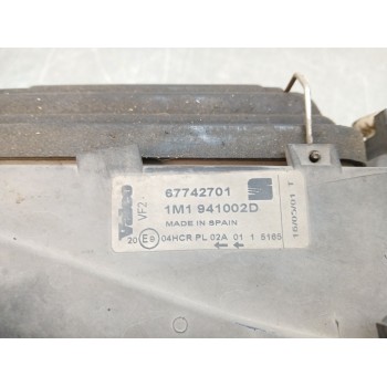 Recambio de faro derecho para seat leon (1m1) 1.9 tdi referencia OEM IAM 1M1941002D  