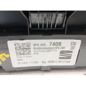 Recambio de cuadro instrumentos para seat arona (kj7, kjp) 1.0 tsi referencia OEM IAM 6f0920740b  