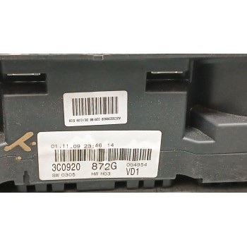 Recambio de cuadro instrumentos para volkswagen passat b6 (3c2) 2.0 tdi referencia OEM IAM 3c0920872g  