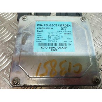 Recambio de centralita direccion para citroën c3 1.4 sx plus referencia OEM IAM 9655757780  