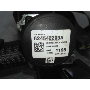 Recambio de cinturon seguridad trasero derecho para chevrolet cruze 2.0 diesel cat referencia OEM IAM 624542200A  