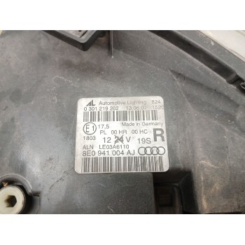 Recambio de faro derecho para audi a4 b7 descapotable (8he) 2.0 tdi referencia OEM IAM 8E0941004AJ  