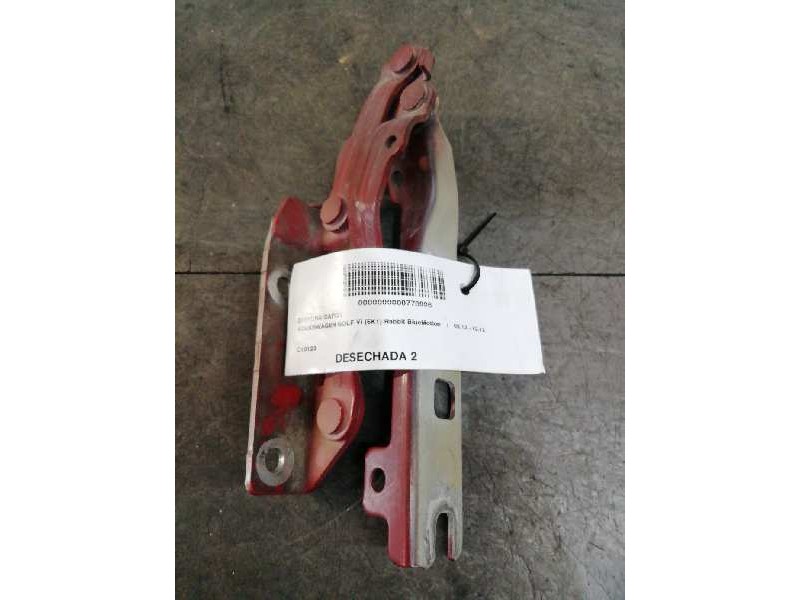 Recambio de bisagra capot para volkswagen golf vi (5k1) rabbit bluemotion referencia OEM IAM  X1 DERECHA