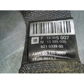 Recambio de cinturon seguridad trasero derecho para chevrolet cruze 2.0 diesel cat referencia OEM IAM 624542200A  