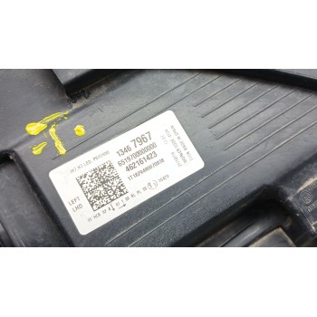 Recambio de faro izquierdo para opel crossland x / crossland (p17, p2qo) 1.2 (75) referencia OEM IAM 13467967 462161423 