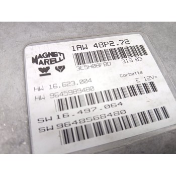 Recambio de centralita motor uce para citroën c3 i (fc_, fn_) 1.1 i referencia OEM IAM SW9648568480  