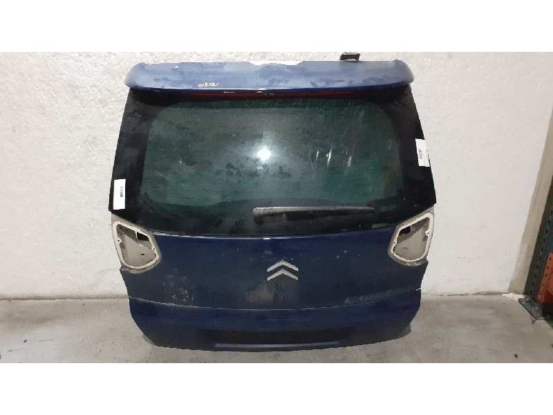 Recambio de porton trasero para citroën c4 picasso exclusive referencia OEM IAM 8701W7 AZUL 