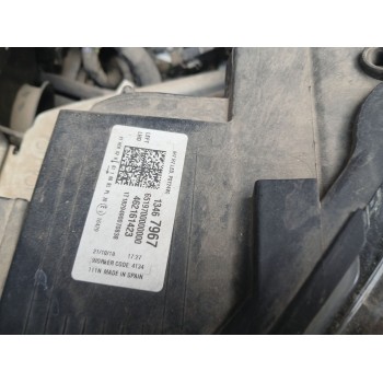 Recambio de faro izquierdo para opel crossland x / crossland (p17, p2qo) 1.2 (75) referencia OEM IAM 13467967 462161423 