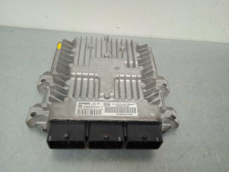 Recambio de centralita motor uce para citroën c6 básico referencia OEM IAM 9658198080 5WS40379AT 9648237680