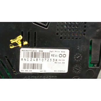Recambio de cuadro instrumentos para renault megane iii grandtour (kz0/1) 1.2 tce (kz2b, kz11) referencia OEM IAM 248107253r  