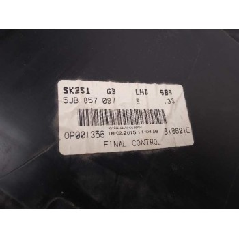 Recambio de guantera para skoda spaceback (5h) active referencia OEM IAM 5JB857097  