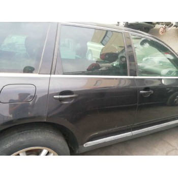 Recambio de puerta trasera derecha para volkswagen touareg (7la) tdi r5 referencia OEM IAM 7L0833056M PANEL NEGRO 7L0833056M