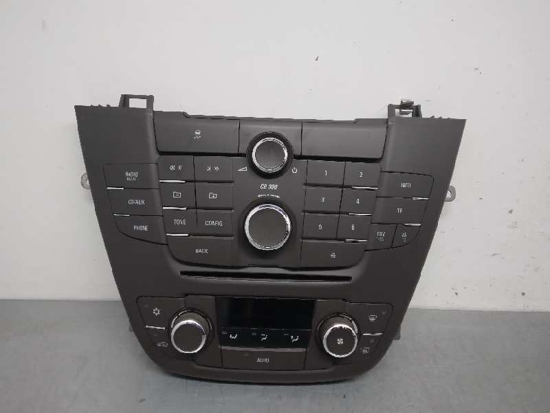 Recambio de sistema audio / radio cd para opel insignia berlina cosmo referencia OEM IAM 13277909 13277863 C/ MANDO CLIMA