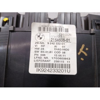 Recambio de cuadro instrumentos para bmw 1 (e87) 118 d referencia OEM IAM 924233201 25811511 215460601