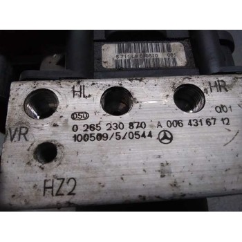Recambio de abs para mercedes-benz clase b (w245) 200 (245.233) referencia OEM IAM A0064316712 0265230870 