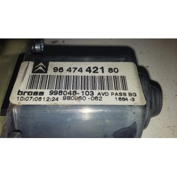 Recambio de motor elevalunas delantero derecho para citroën c4 coupe collection referencia OEM IAM 9647442180  