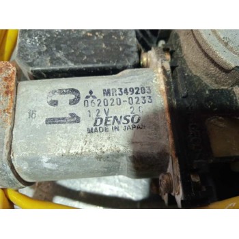 Recambio de elevalunas delantero izquierdo para mitsubishi space runner (n60) cool referencia OEM IAM MR349203 3 PINES FICHA ROT