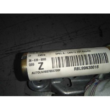 Recambio de airbag cortina delantero derecho para opel zafira b edition ´´111 jahre´´ referencia OEM IAM 366398980  