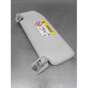 Recambio de parasol derecho para peugeot 208 1.6 blue-hdi fap referencia OEM IAM 16125841PR GRIS CLARO 