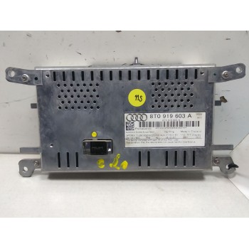 Recambio de pantalla multifuncion para audi a4 ber. (b8) básico referencia OEM IAM 8T0919603A DISPLAY 