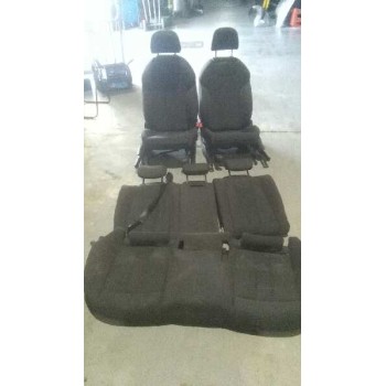 JUEGO ASIENTOS COMPLETO NEGRO MANUAL