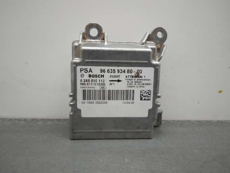 Recambio de centralita airbag para peugeot 207 xs referencia OEM IAM 9663593480 0285010112 