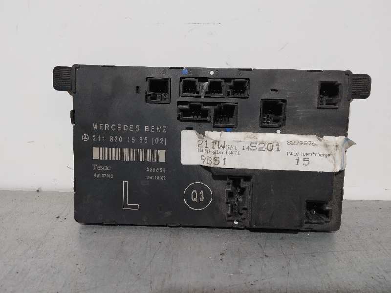 Recambio de modulo confort para mercedes-benz clase e (w211) berlina referencia OEM IAM 2118201585  