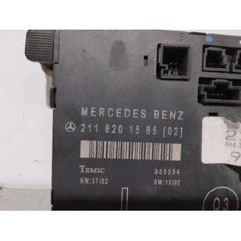 Recambio de modulo confort para mercedes-benz clase e (w211) berlina referencia OEM IAM 2118201585  