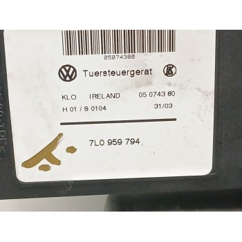 Recambio de motor elevalunas trasero derecho para volkswagen touareg (7la) tdi r5 referencia OEM IAM 7l0959794  