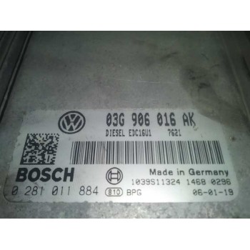 Recambio de centralita motor uce para seat leon (1p1) reference referencia OEM IAM 03G906016AK 0281011884 
