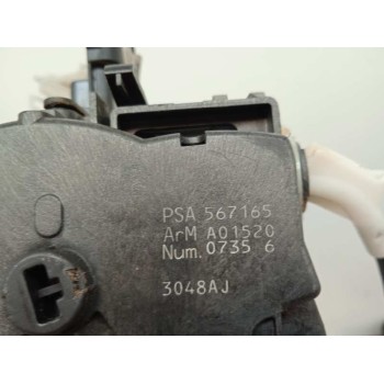 Recambio de cerradura puerta trasera izquierda para peugeot 308 confort referencia OEM IAM PSA567165  6 PINS