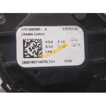 Recambio de mando climatizador para renault clio v r.s. line referencia OEM IAM 275100936R  
