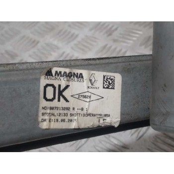 Recambio de elevalunas delantero izquierdo para dacia sandero stepway referencia OEM IAM 807213282R 2 PINES 