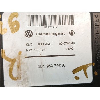Recambio de motor elevalunas delantero derecho para volkswagen touareg (7la) tdi r5 referencia OEM IAM 3d1959792a 0130821765 