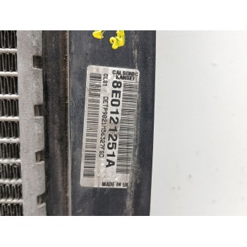 Recambio de radiador agua para audi a4 b7 (8ec) 2.0 tdi 16v referencia OEM IAM 8e0121251a  