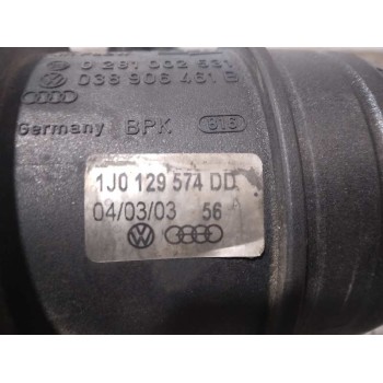 Recambio de caudalimetro para audi a3 (8l) 1.9 tdi ambiente referencia OEM IAM 038906461B 0281002531 1J0129574DD