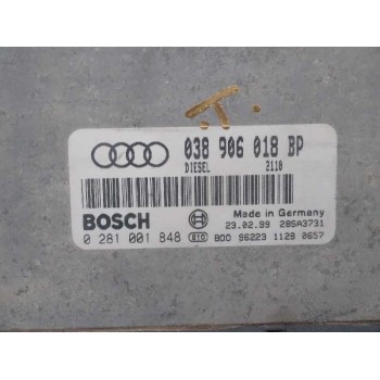 Recambio de centralita motor uce para audi a3 (8l) 1.9 tdi ambiente referencia OEM IAM 038906018BP 0281001848 