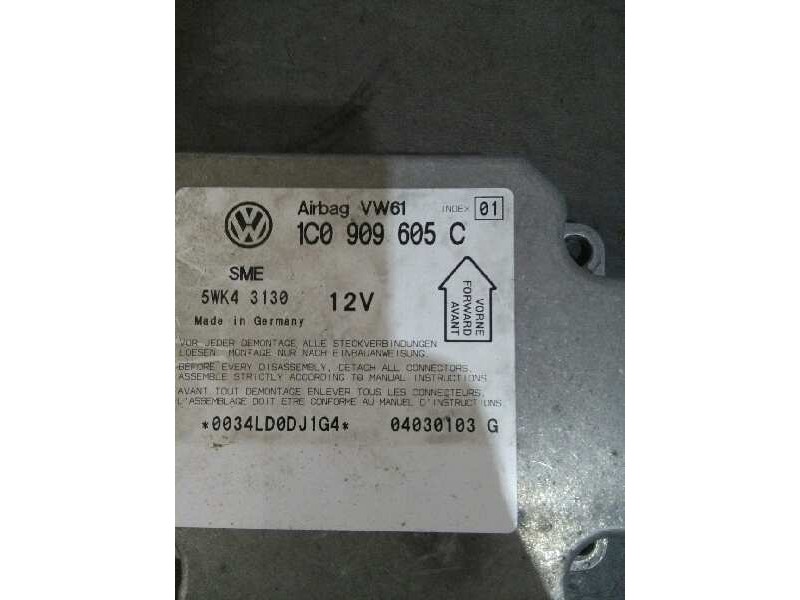 Recambio de centralita airbag para volkswagen passat berlina (3b3) advance referencia OEM IAM 1C0909605C 1C0909605C 