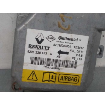 Recambio de kit airbag para renault kangoo furgón compact professional referencia OEM IAM 8201229153A  