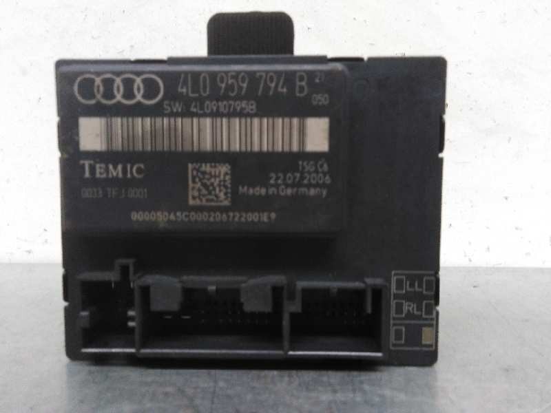 Recambio de modulo confort para audi q7 (4l) 3.0 tdi referencia OEM IAM 4L0959794B PUERTA TRASERA DERECHA