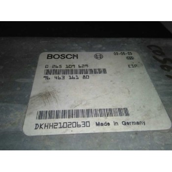 Recambio de centralita abs para peugeot 607 (s1) 2.2 hdi fap cat referencia OEM IAM 9646316180  0265109629